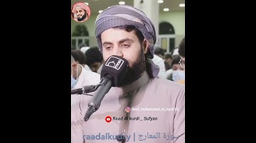 سورة المعارج بصوت الشيخ رعد الكردى _ raad muhammad al kurdi watsapp status