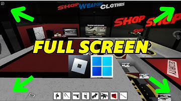 How to Play Roblox in Fullscreen & Hide Taskbar on Windows (Easy 2024)