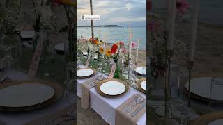 WE'RE DONE! Beach Wedding Ceremony and Reception Styling at La Luz Beach Resort, Laiya, Batangas