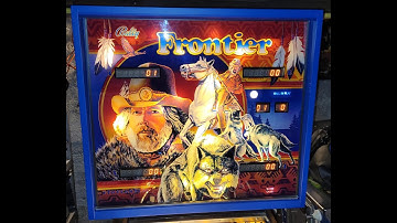 1980 Bally Frontier Pinball Gameplay & Tutorial