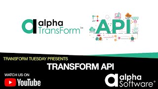 TransForm API 2022 April 12