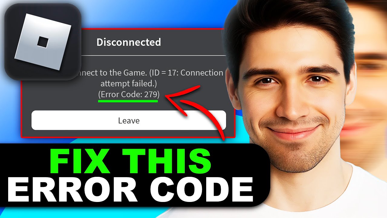 How to Fix Roblox Error Code 279: Connection Failed (Easy Guide) - YouTube