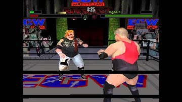 ECW Anarchy Rulz ... (PS1) Gameplay