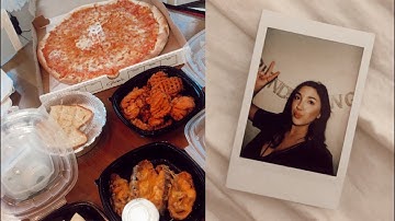 VLOG: hosting my first friendsgiving + last minute pre-travel errands!