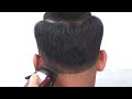 Trik mudah membuat Skin Fade di rambut jarang dan halus || Barber  Tutorial.