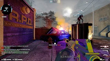 CSGO ZOMBIE ESCAPE ze_biohazard3_nemesis_b5_2 All Stages On Ghostcap