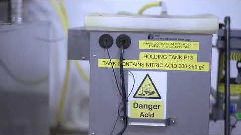 William Hughes Passivation Plant