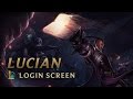 Lucian the purifier  login screen  league of legends