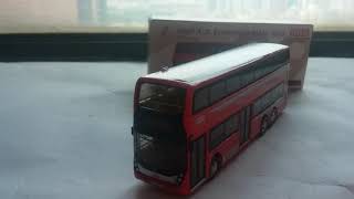 巴士模型介紹#21 Tiny 99 KMB ADL Enviro500 MMC Red（路線:13D）（玩具節戰利品）