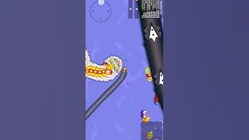 Worms Zone io!🐍🐍Worm Hunt Battle Arena  Magic  gameplay  #shortsfeed #shorts #wormhunt #snakevideo