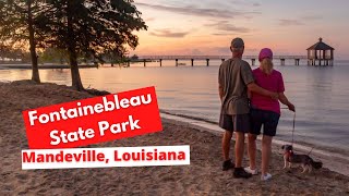 RV Camping at Fontainebleau State Park in Mandeville, Louisiana