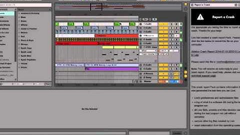 Ableton Live 9 Electro, Trap, Chillout, Beat (half)