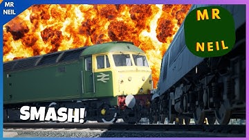 CRASH TEST! | Class 47 SMASHES Into A Class 40!
