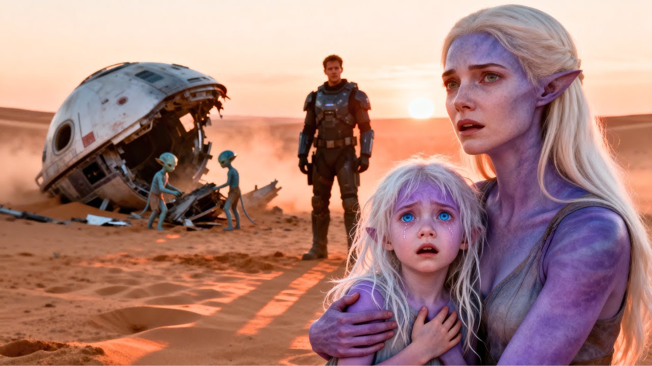 „Ich bin zu alt – nimm meine Enkelin“, flehte die Alien-Großmutter um etwas Essen.