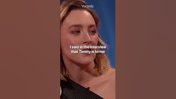Why Saoirse Ronan Calls Timothée Chalamet 