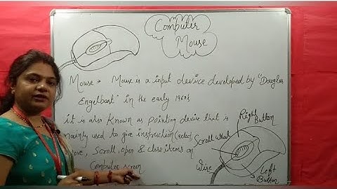 Computer Education | Computer Mouse Types and Functions in Hindi - माउस के प्रकार और काम |