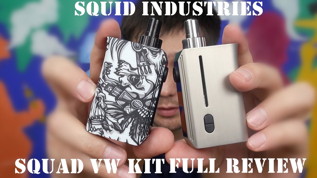 Squid Industries Squad Rebuildable VW Pod (AIO) Kit | Full Review