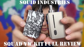 Squid Industries Squad Rebuildable VW Pod (AIO) Kit | Full Review