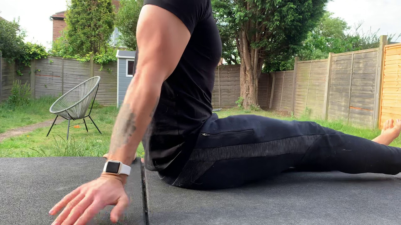 Straight Bridge Leg Raise - YouTube