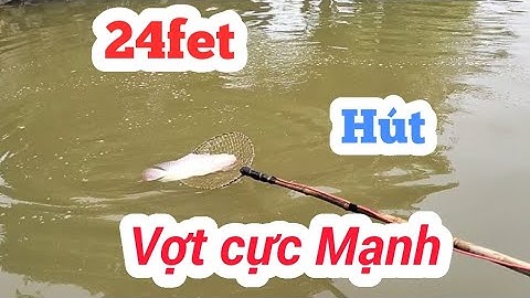 Test thực tế trên sông kích cá 24 Fet, rô phi nổi cực mạnh  LH 0362921480