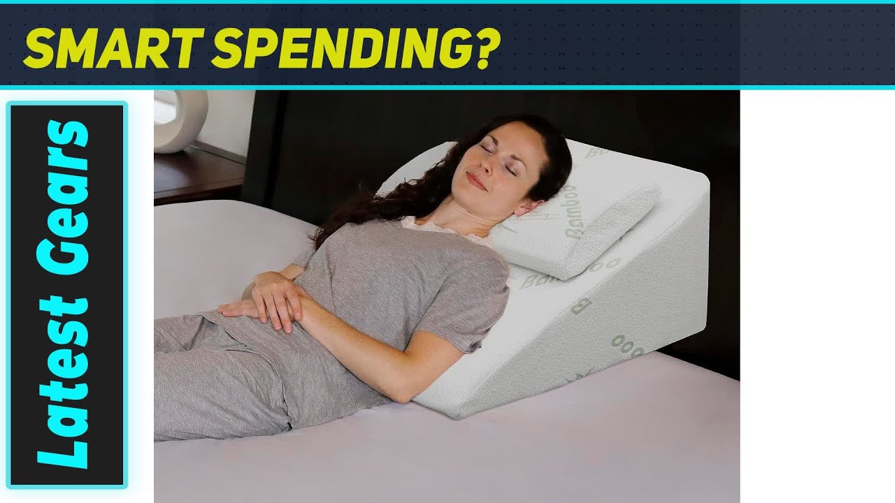 Best Wedge Pillow for Acid Reflux? InteVision Foam Bed Wedge Review