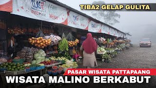 Pasar Wisata Pattapaang Di Malino Kota Bunga Kabut Gelap  Cak Hanto