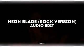 ⚔ NEON BLADE (Ravens Rock Version) - MoonDeity [edit audio] Resimi