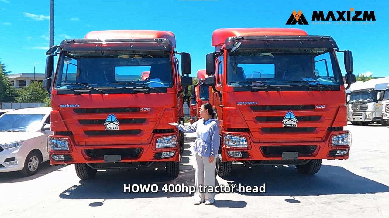 Power Meets Performance | HOWO 400HP Tractor Head - YouTube