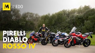 Pirelli Diablo Rosso IV TEST. Salto generazionale[English sub]