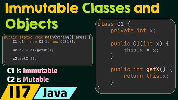 Immutable Classes and Objects in Java
