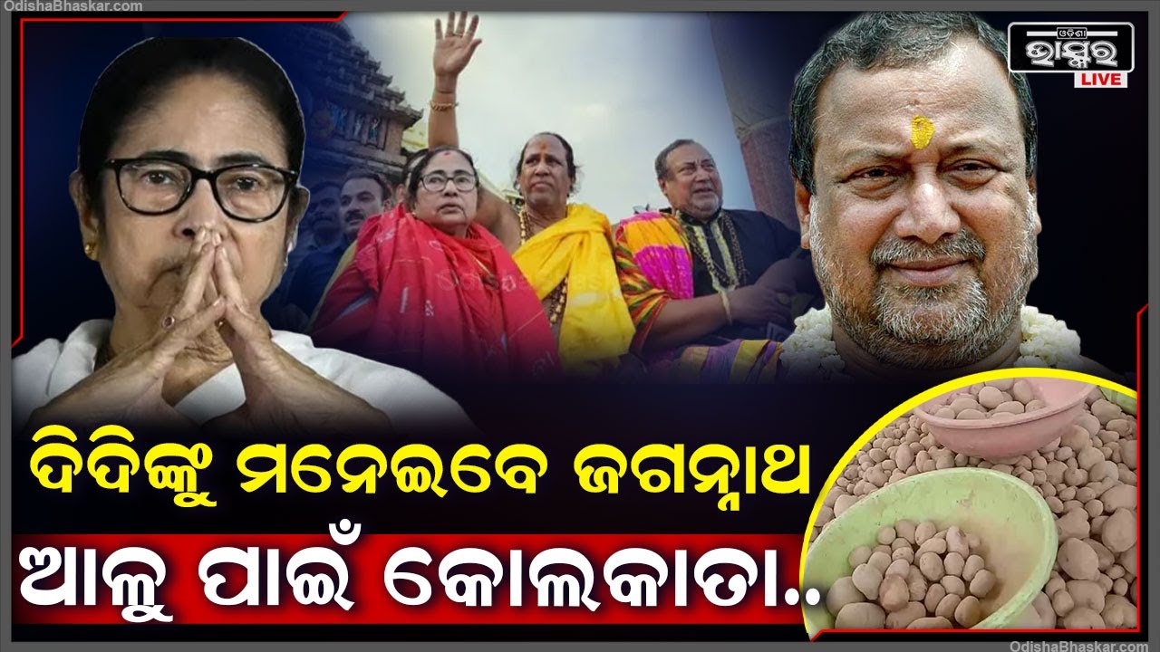 ମମତା ଦିଦିଙ୍କୁ ଆଳୁ ପାଇଁ ମନେଇବାକୁ କଲିକତା ଯିବେ ଜଗୁନି  ! Potato Issue