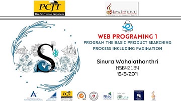 Web Project Task 19 || 1st Year || Semester 01 || Java Institute || Sinura Wahalathanthri