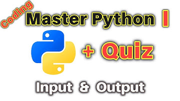 4. How to Get User Input & Show Output in Python. print() & input() for Beginners #python #tutorial