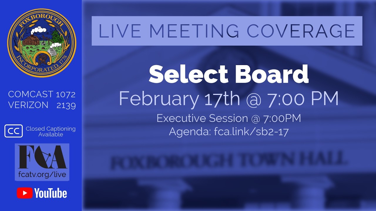 Select Board 2/17/26
