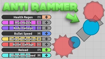 ANTI RAMMING BUILD! Defeating RAMMERS with HYBRID! (Diep.io FFA Gameplay)