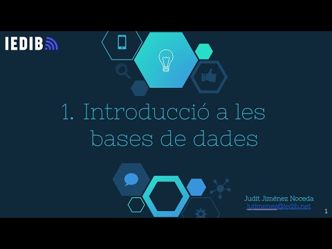 Vídeo: Com Es Desplega Una Base De Dades A SQL Server