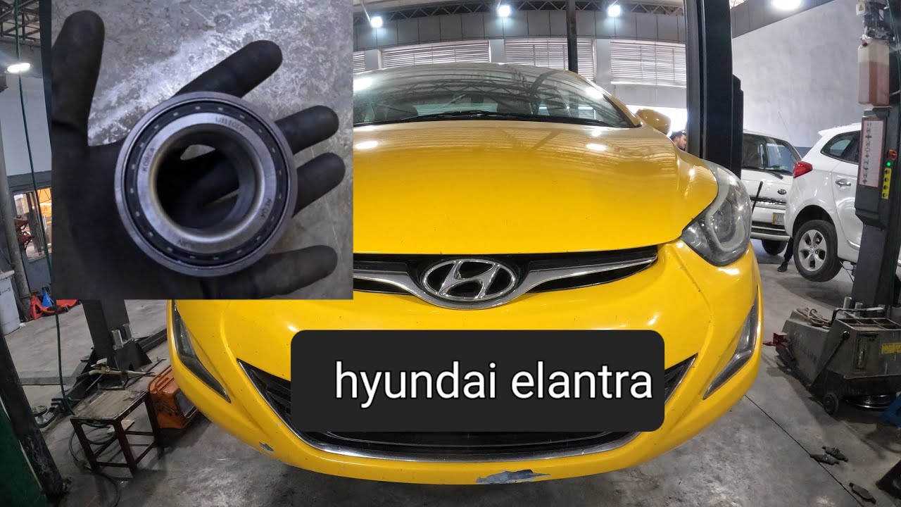 замена ступичного подшипника хендай элантра 2011-2016 .. hyundai ...
