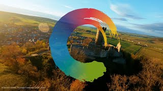 Mühlburg In Thüringen Aus Spektakulären Blickwinkeln Fpv-Drohnenvideo