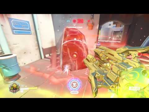 Orisa Halt! And Fortify Ability Use