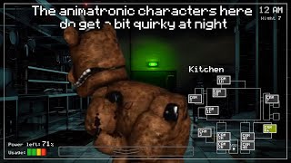 What happens on the kitchen camera in fnaf (Fnaf freddy twerking meme )