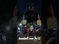 Day 1 of 100 Days Workout! Light Warm-Up & Dumbbell Start 💪 #Shorts #fitnessjourney