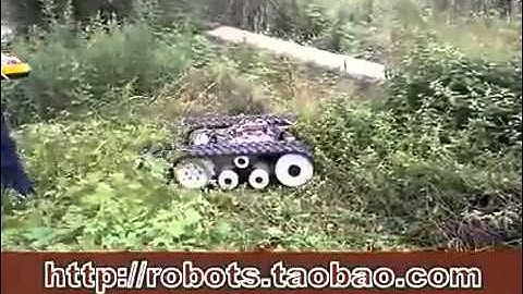 heavy bearing caterpillar robot car tank chassis crawler arduino starter kit