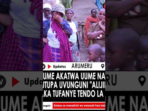 MWANAUME AKATWA UUME NA MKEWE NA KUTUPA MVUNGUNI MWA KITANDA