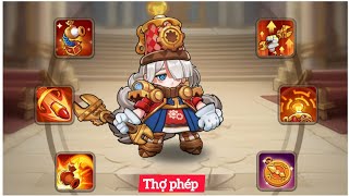 Red Hero: Mechanic (Artificer) | Early Season 3 | Alliance Hero in Top Heroes screenshot 3