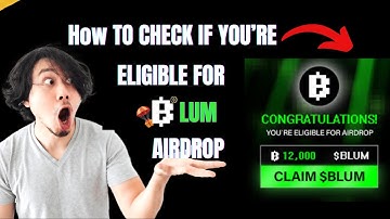 $BLUM Snapshot In 3 Days — Check Blum Airdrop Eligibility| Blum Token Eligibility Checker