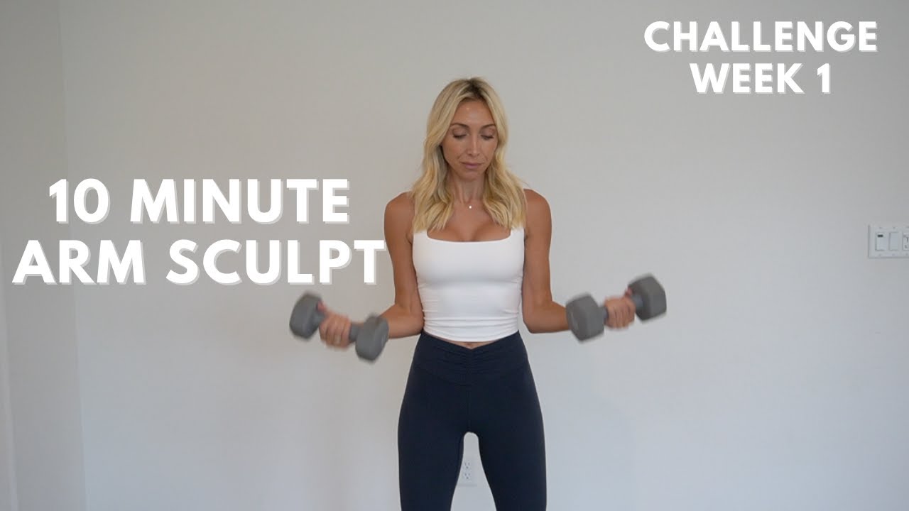 10-МИНУТНЫЙ СКУЛЬПТУРИРОВАНИЕ РУКИ — Неделя 1, Осенний вызов