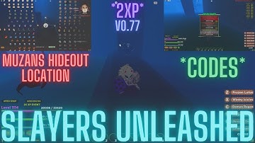 (NEW! UPDATE!) (CODES!) 2XP How To Get New Bda And Demon Passives LOCATION - Slayers Unleashed v0.77