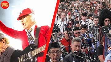 AC/DC IN AUSSIE - Bagpipe World Record Broken in Melbourne