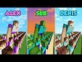 ALEX vs SUB vs DENIS - ARMY CASTLE SIEGE in Minecraft! (The Pals)
