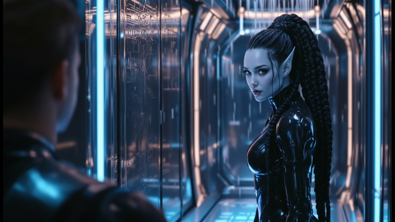 “Be Brave And Speak Your Mind, human.” The Alien Princess Suddenly Took Off Her Armor in Front Of Me